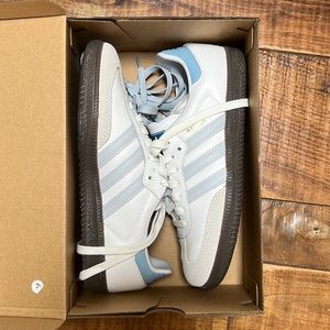 Adidas Samba Halo Blue Size 6.5 men’s/8 women’s